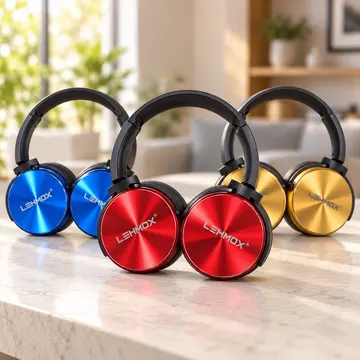 Fone de Ouvido Bluetooth 5.3 Lehmox LEF-1033 Sem Fio com Graves Extras