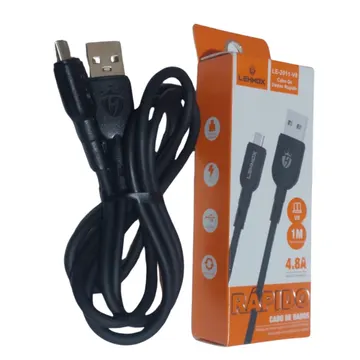 Cabo de dados Turbo Micro Usb V8 4.8A LE-2011 Lehmox
