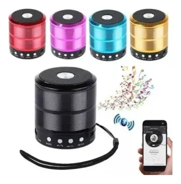 Mini Caixinha De Som Bluetooth Sem Fio Portátil LES-887